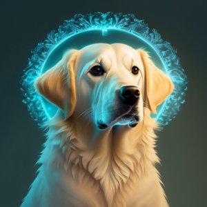 Angelic Golden Retriever